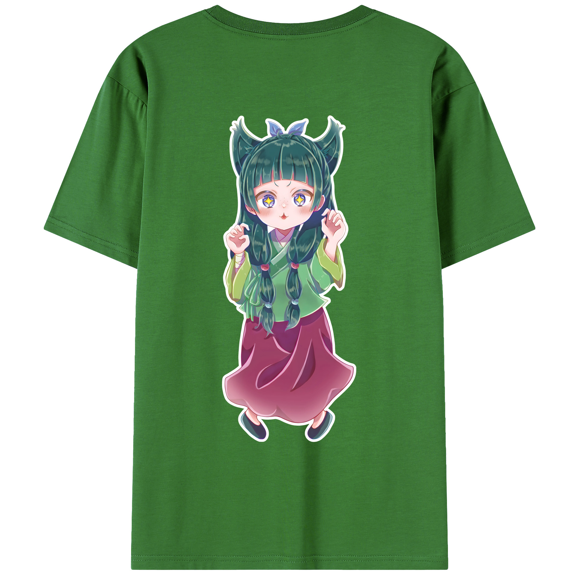 （画像用） 薬屋のひとりごと The Apothecary Diaries レディース半袖Tシャツ(バックプリント)